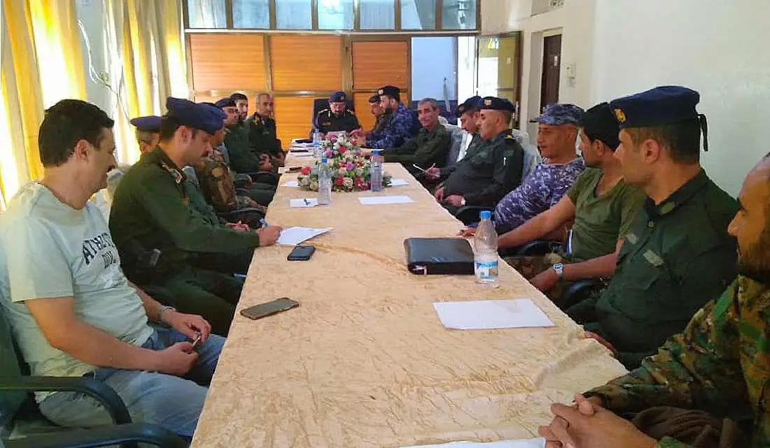 شرطة مأرب تناقش الخطة الأمنية خلال العيد الوطني 26 سبتمبر 