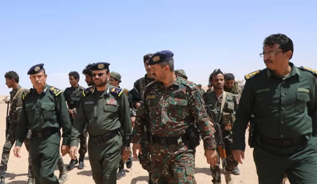 قيادة وزارة الداخلية تتفقد سرايا الدفعة 14 قوات أمن خاصة بمأرب