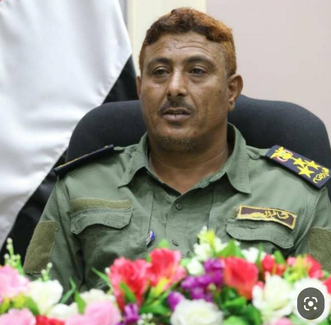 وزير الداخلية يعزي أسرة مدير أمن لحج اللواء صالح السيد